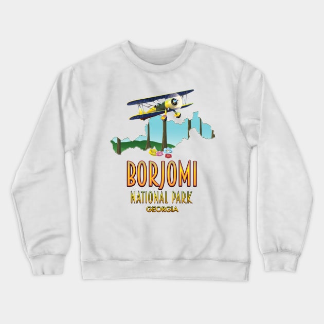 Borjomi National Park Crewneck Sweatshirt by nickemporium1